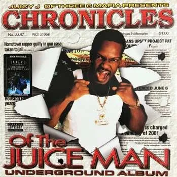 Zahraniční hudba 2LP Juicy J: Chronicles Of The Juice Man (Underground Album) CLR | LTD | NUM 2023 Numbered Coloured Black Ice Milky Clear Vinyl Limited Edition