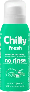 Intimní hygienický prostředek Chilly Fresh No Rinse Intimate Detergent bezoplachová pěna na intimní hygienu 100 ml