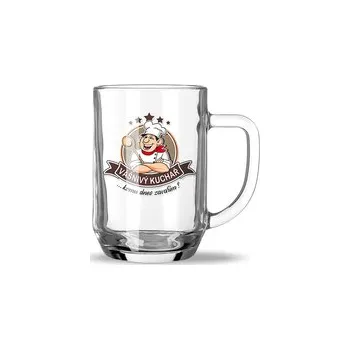 Žertovný předmět Nekupto Dárkový půllitr Vášnivý kuchař Hobby
