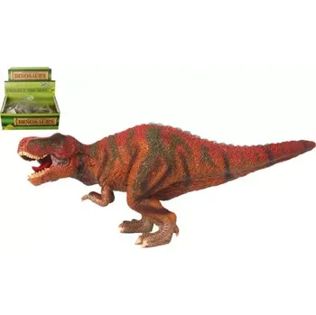 Figurka Dinosaurus velký plast 24-28cm 4 druhy v sáčku 8ks v boxu