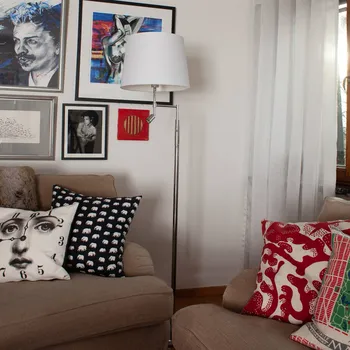 Lampička By Rydéns Orlando stojací lampa na čtení chrom/bílá - kabel 250 cm chrom, bílá 1 x 60 W E27 (není součástí balení) + 1 x 3 W LED (součást balení) - Doprava zdarma