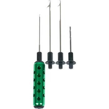 Garda jehly, brousky, náčiní - Boilie jehla Metal deluxe 4in1 zelená