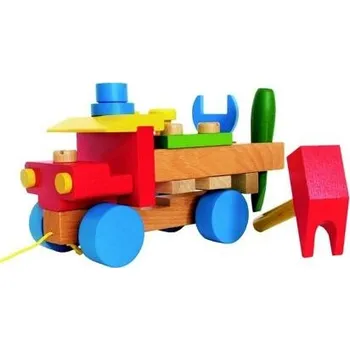 Dřevěná hračka Detoa Auto montážní
