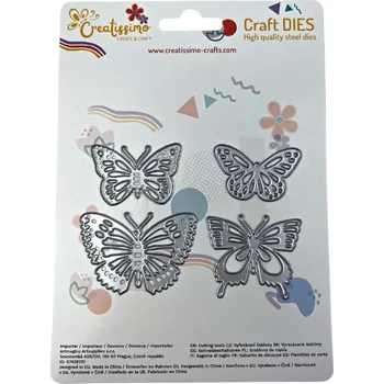 Creatissimo - vyřezávací šablona Set motýlků
