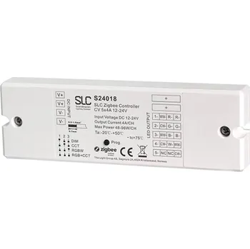 Lampička The Light Group SLC SmartOne ZigBee Controller CV 5x4A 12-24V Mono bílá - Doprava zdarma