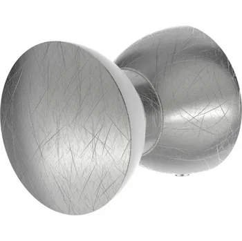 Lampička Lightme LED osvětlení Aqua Sidelight stříbrná lístkové stříbro 1 x 5 W LED - Doprava zdarma