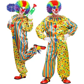 Karnevalový kostým Klaun, overal - L