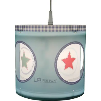 Niermann Standby Otočné závěsné světlo Lief for Boys v modré modrá 1 x 60 W - Doprava zdarma