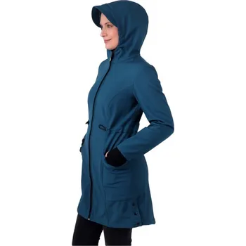 Dámská parka Dámský softshellový kabát Hana, petrolejový L do 165 cm