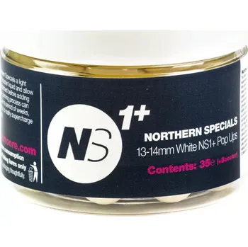 Boilies CC Moore NS1 - Plovoucí boilie NS1+ bílá 14mm 45ks