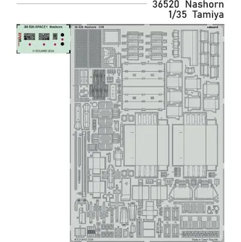 Plastikový model Eduard 1/35 Nashorn (TAMIYA)