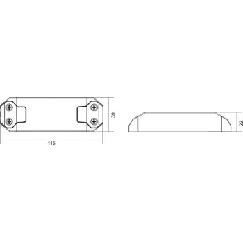 Lampička Deko-Light LED ovladač Basic, DIM, CC, D35009UF/9W černá - Doprava zdarma