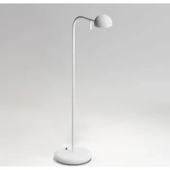 Lampička Vibia Pin 1650 stolní lampa LED, délka 23 cm, bílá - Ø stínidla 6 cm, Ø základny 12 cm bílý 1 x 4,5 W LED - Doprava zdarma