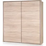 Šatní skříň Lima, dub sonoma