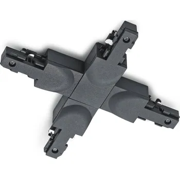 Lampička Trio Lighting X-connector DUOline 2-fázová kolejnice, černá matná - Doprava zdarma