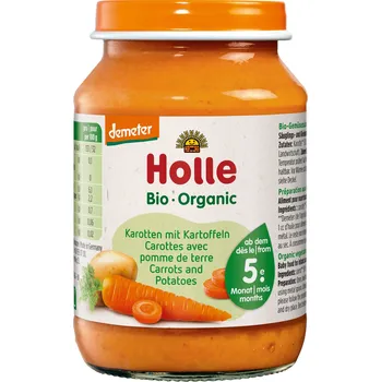 Holle BIO zeleninový příkrm 190 g, mrkev/brambor