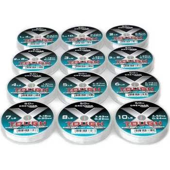 DRENNAN X-Tough Hooklink 50m 0,24m 4,50kg