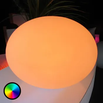 Lampička Smart&Green Řízené dekorativní světlo LED Flatball XXS IP68 bílá 8 bílých LED + 4 RGB LED celkem 0,5 W - Doprava zdarma