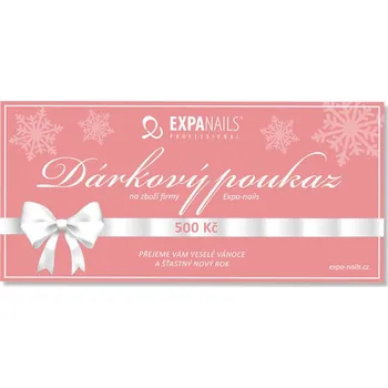 Dárkový potravinový koš Dárkový poukaz na zboží v hodnotě 500 Kč Vánoce R