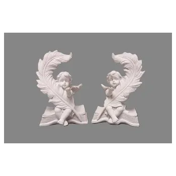 Vánoce Anděl na knize s diamantem