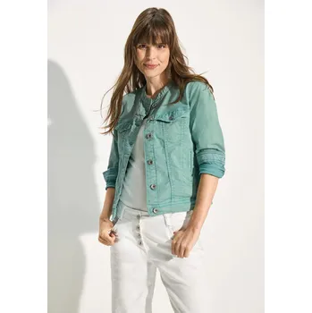 Dámské sako Džínová bunda Cecil 212206 mint Velikost: XS