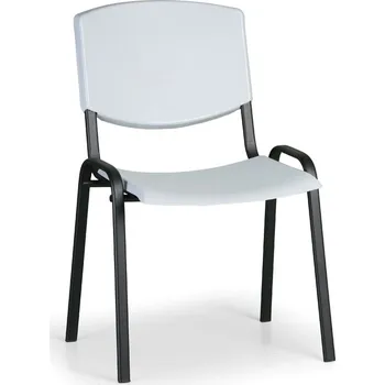 Jednací židle Konferenční židle Design - černé nohy, šedá