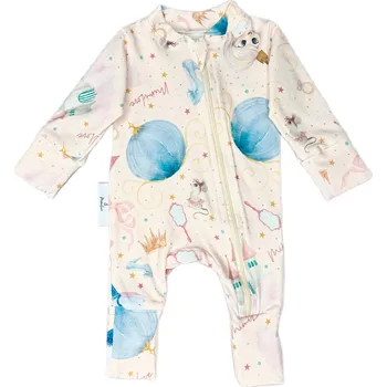 Kojenecký overall Mimilove Kojenecký bavlněný overal 3-9 měsíců Princezna