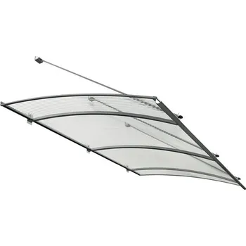 Stříška nad vchodové dveře Vchodová stříška Regen 1970 x 830 x 670 mm nerez