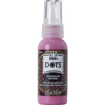 Speciální výtvarná barva FolkArt DOTS různé barvy 59 ml Folk art dots: Paradise Pink