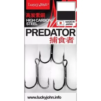 Rybářský háček LUCKY JOHN TROJHÁČKY PREDATOR 236 - VEL. 14