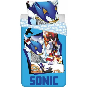 Povlečení Bavlněné povlečení Sonic