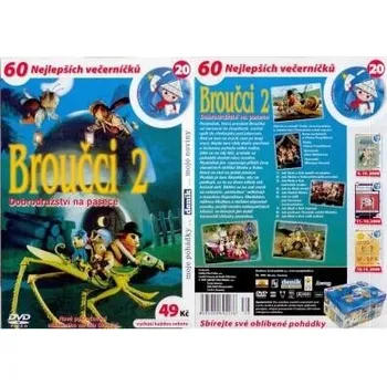 plyšák DVD - Broučci 2