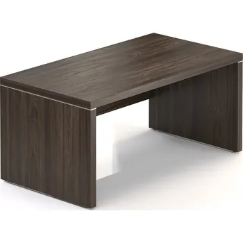 Jídelní stůl Stůl Lineart 160 x 85 cm, jilm tmavý