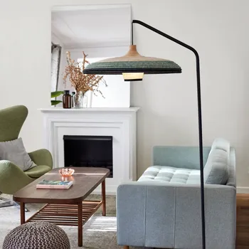 Lampička Forestier Grass stojací lampa, modrá modrá, přírodní 1 x 15 W LED - Doprava zdarma