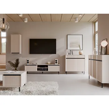 Obývací stěna Obývací stěna OSAKA b | 5 dílů | béžová