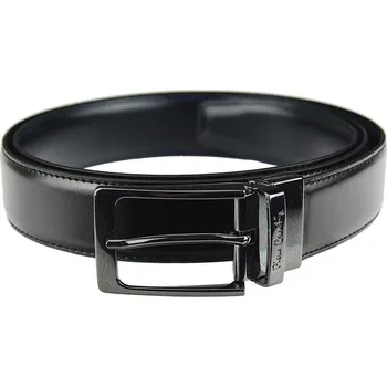 Opasek Pánský pásek Pierre Cardin FWJX5 DOUBLE BLACK-BLUE 115