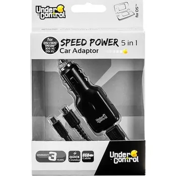 Under Control Car Adapter 5 in 1 (NDS,3DS)