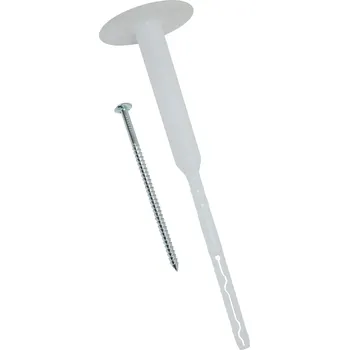 Hmoždinka Univerzální talířová hmoždinka - dřík 8 mm, kov.šroub TORX 25, podloží A,B,C,E Délka: 160 mm