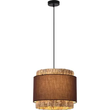 Viokef Závěsné svítidlo Riviera hnědá, světle hnědá, černá 1 x 40 W - Doprava zdarma