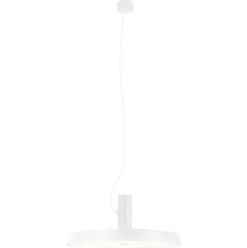 Lampička Wever & Ducré Lighting WEVER & DUCRÉ Roomor 1.0 Závěsné MP bílé 4 000K - Ø stříšky 8,4 cm bílá (RAL 9003), mikroprismatická LED 35 W celkem - Doprava zdarma