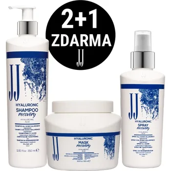 Kosmetická sada JJ Hyaluronic šampón 350 ml + maska 500 ml + sprej 150 ml kosmetická sada pro revitalizaci vlasů