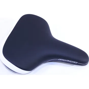 Sedlo na kolo Turistické dámské sedlo Velo, černobílé