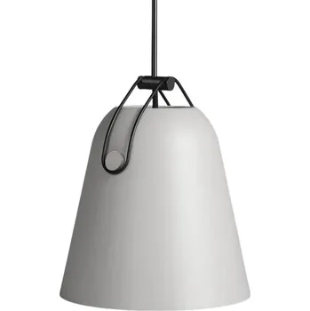 Závěsné svítidlo LEDS-C4 Napa, Ø 18 cm, šedá barva - Stříška - Ø 9 cm, výška 1,8 cm 1 x 23 W - Doprava zdarma