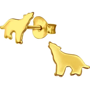 Hodinky Náušnice Bonore - Pozlacené Stříbro 925 167798