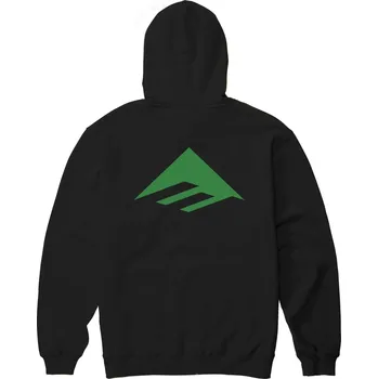 Pánská mikina emerica Pánská mikina pure triangle hoodie black