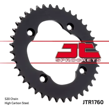 Řetězová sada pro motocykl JT rozeta 4509 37 SUZUKI LTR 450 06-10 (+1) (450937JT) (řetěz 520) (JT rozeta 4509 37 SUZUKI LTR 450 06-10 (+1) (450937JT) (řetěz 520))