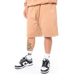 Kraťasy New Era Washed Shorts - Orange / White velikost M