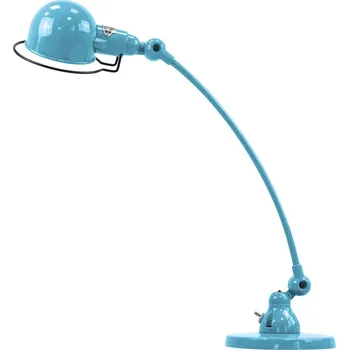 Lampička Jieldé Signal SIC400 stolní lampa, základna, modrá - Ø základny 16 cm; délka Arm: 40 cm; Ø osvětlovací hlava 10 cm pastelově modrá 1 x 25 W - Doprava zdarma