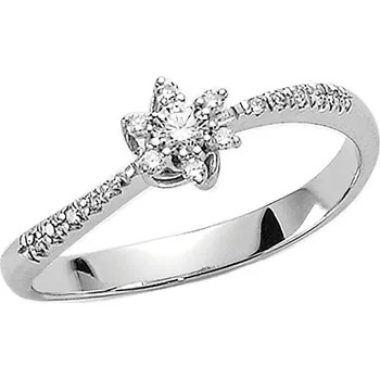 Prsten Zlatý prsten s diamanty LID2848_009S