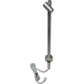 Lampička Hera Reflektor LED mono spot 1,5 W, hliník, 4 000 K - Hlava světla - délka 3,2 cm, Ø 1,5 cm; Ø výřezu základny 1,5 cm eloxovaný hliník 1 x 1,5 W LED - Doprava zdarma